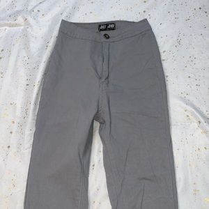 Gray bellbottoms